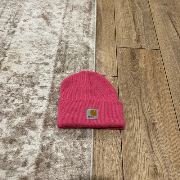 Carhartt Youth Pink Beanie Brand New W/O Tags - Picture 1 of 2
